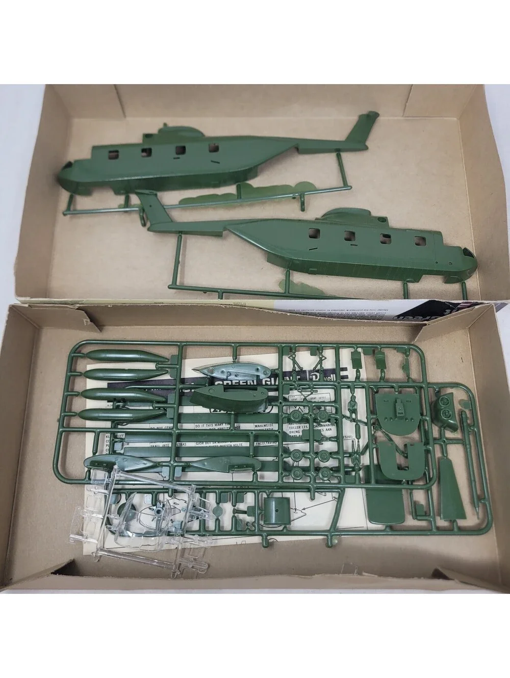 Revell Jolly Green Giant Sikorsky HH-3E Helicopter 1/72 Model Kit H-144 Open Box